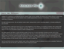 Tablet Screenshot of amalgampc.com